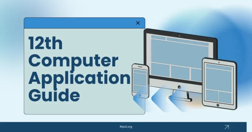 12th computer application guide
