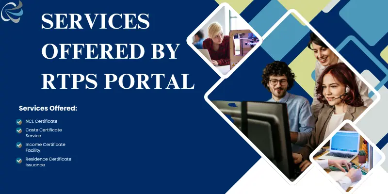 Services Offered By RTPS Portal