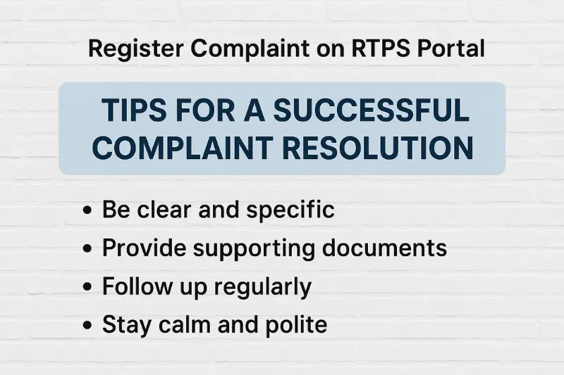 Tips for a Successful Complaint Resolution